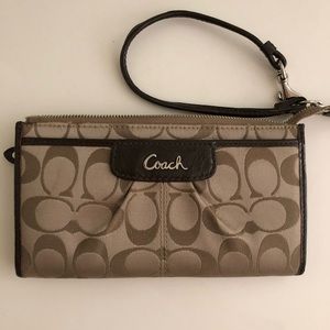 Coach wristlet